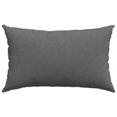 Poduszki na sofę 2 pcs Ciemnoszary 50 x 30 cm tkanina