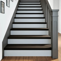 Stopnie schodowe 12 szt. brązowoczarne 100x25x2 cm lite drewno dębowe
