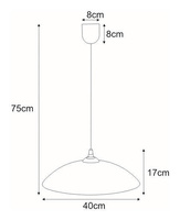 Lampa wisząca K-3710 z serii MESTRE KAJA