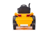 Traktor Na Akumulator Z Przyczepą S617 Żółty