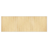 vidaXL Dywan prostokątny, jasny naturalny, 100x300 cm, bambusowy