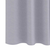 Firany blackout z kółkami 2 pcs Metaliczny Szary 260 x 140 cm