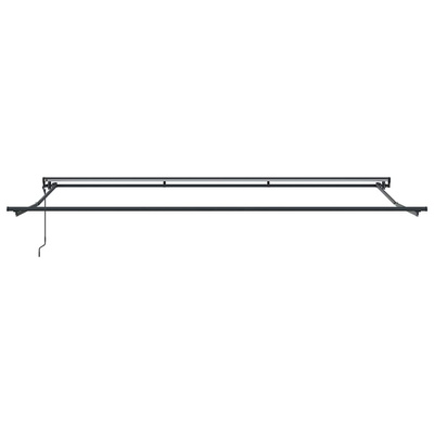 Rama markizy Z regulacją Antracyt 5 x 3 m Stal