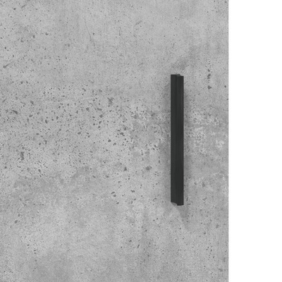 vidaXL Biurko, szarość betonu, 140x50x75 cm, materiał drewnopochodny wariant 11