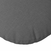 Poduszki na siedziska 2 pcs Ciemnoszary ?80 x 29 cm tkanina