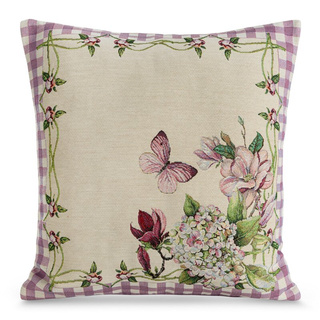 Poszewka Fio beżowa 45x45