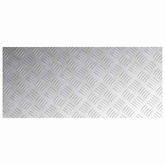 Stopień Prostokątny 2 pcs Srebrny 90 x 40 cm Aluminium
