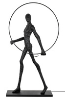 Lampa podłogowa HUMAN ROUND włókno szklane ADANI AD128
