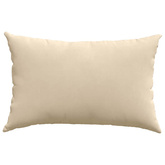 Poduszki na sofę 2 pcs Kremowy 60 x 40 cm tkanina