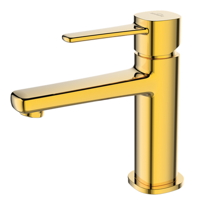 Bateria umywalkowa Glamour złota  Invena