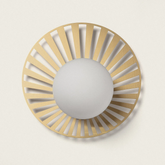 Kinkiet Złoty Kula Mleczna Abruzzo Gama G9