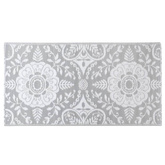 vidaXL Dywan na zewnątrz, jasnoszary, 80x150 cm, PP