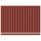 Markiza zwijana Pomarańczowy i brązowy 450 × 300 cm