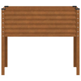 Donica ogrodowa 100x45x90 cm Stal nierdzewna
