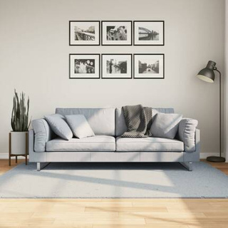 vidaXL Dywan HUARTE z krótkim włosiem, niebieski, 140x200 cm