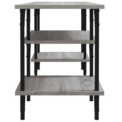 vidaXL Szafka pod TV, szary dąb sonoma, 102x35x45,5 cm