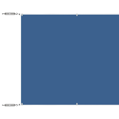Markiza pionowa, niebieska, 140x600 cm, tkanina Oxford