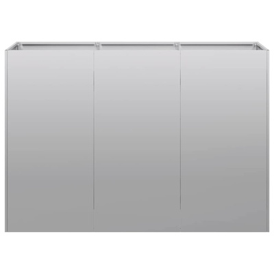 Doniczka 120x40x80 cm Stal ocynkowana
