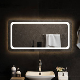 Lustro łazienkowe z LED, 100x50cm vidaXL