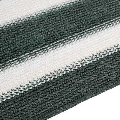 Siatka cieniująca, zielono-biała, 1,5x10 m, HDPE, 150 g/m?