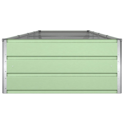 Donica Pastelowa Zieleń 385 x 100 x 45 cm Stal Galwanizowana
