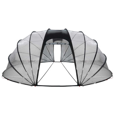 Namiot basenowy przezroczysty 538 x 440 x 204 cm PVC