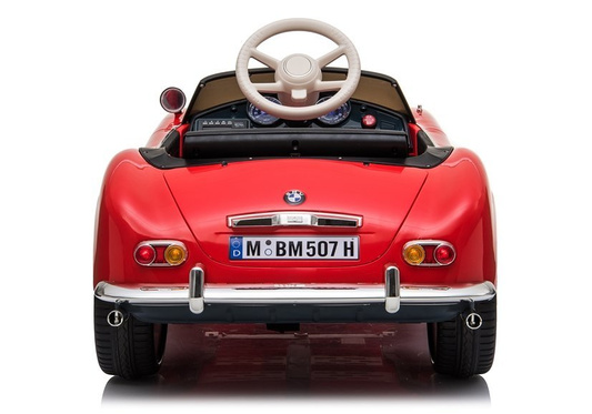 Auto na Akumulator BMW Retro Czerwone Lakierowane