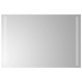vidaXL Lustro łazienkowe z LED, 60x40 cm