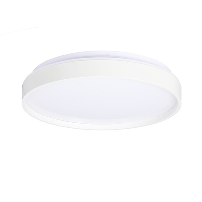 Texas lampa sufitowa plafon 15w led 29 cm klosz biały 