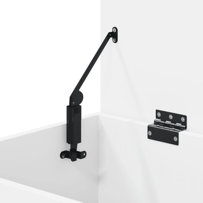 Skrzynia, biała, 84x42x46 cm, materiał drewnopochodny