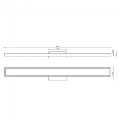 Kinkiet LED 30W