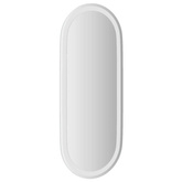 vidaXL Lustro łazienkowe z LED, 90x40 cm, owalne