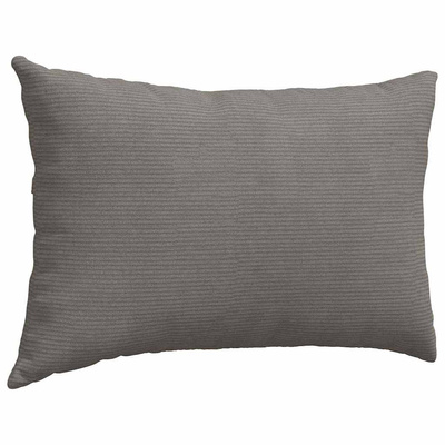 Poduszki na sofę 2 pcs Jasnoszary 60 x 40 cm Tkanina sztruksowa