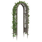 Różany łuk z kolcami Szary 97 x 43 x 218 cm PP