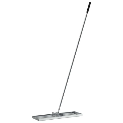 Rake leveling do ogrodu Srebrny Stal nierdzewna