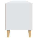 vidaXL Szafka pod TV, biała, 100x34,5x44,5 cm, materiał drewnopochodny
