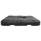 Podstawa dla parasola wolnostojącego Czarny 88,5 x 88,5 x 12 cm