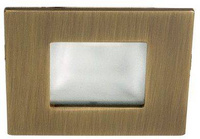Oprawa schodowa kwadratowa złota patynowa G4 MS-04 Candellux 2207945
