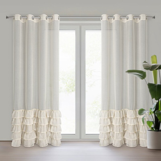 Firana Carli beżowa 140x250