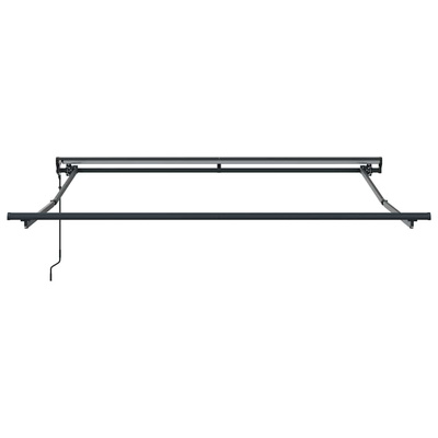 Rama markizy Z regulacją Antracyt 3 x 2,5 m Stal