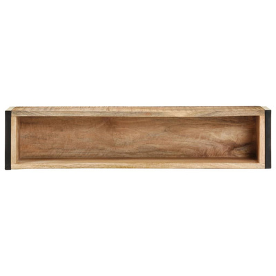 vidaXL Donica, 90x20x68 cm, surowe drewno mango