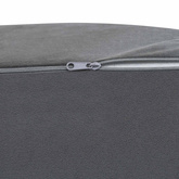 Poduszka na nogi Szary 68 x 40 x 18 cm Pianka PU