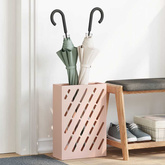 Stojak na Parasol Deszczowy różowy 28 x 12 x 41 cm Stal