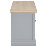 vidaXL Szafka pod TV, szara, 90x30x40 cm, drewniana