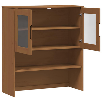 Klatka MOLDE Karmel 90 x 35 x 100 cm Lite drewno sosnowe
