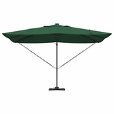 Parasol plażowy Ze LED Lights Zielony 352 x 251 x 265 cm