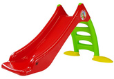 Zjeżdżalnia Ogrodowa z Drabinką dla Dzieci 424 zielono-czerwona