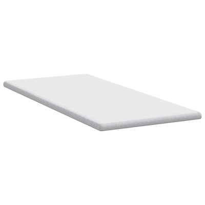 Nakładka na materac Biały 100 x 200 cm Tkanina jacquard