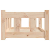 vidaXL Legowisko dla psa, 55,5x45,5x28 cm, lite drewno sosnowe
