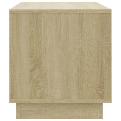 vidaXL Szafka pod TV, dąb sonoma 102x41x44 cm, materiał drewnopochodny